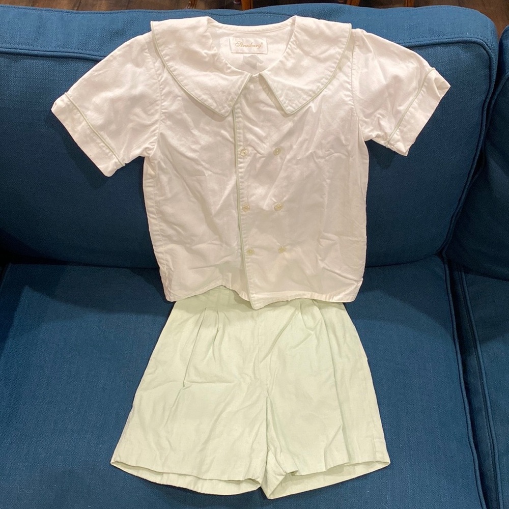 Classic Boys Spring Shirt/Short Set